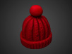 Cherry Pom Beanie